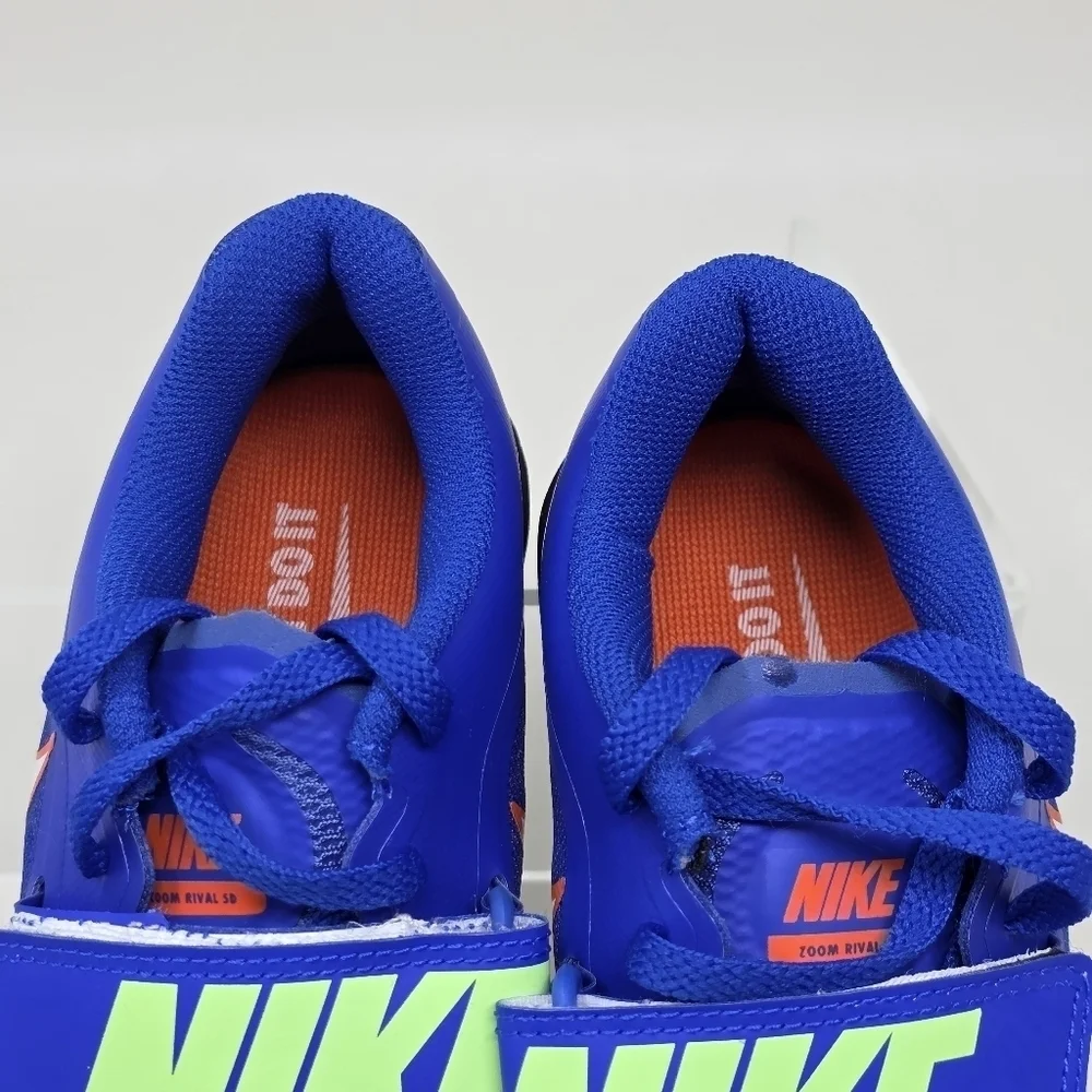 Nike Zoom Rival SD 2 Racer Throwing‎ Shoes Blue White 685134-400 Mens Size 5 New